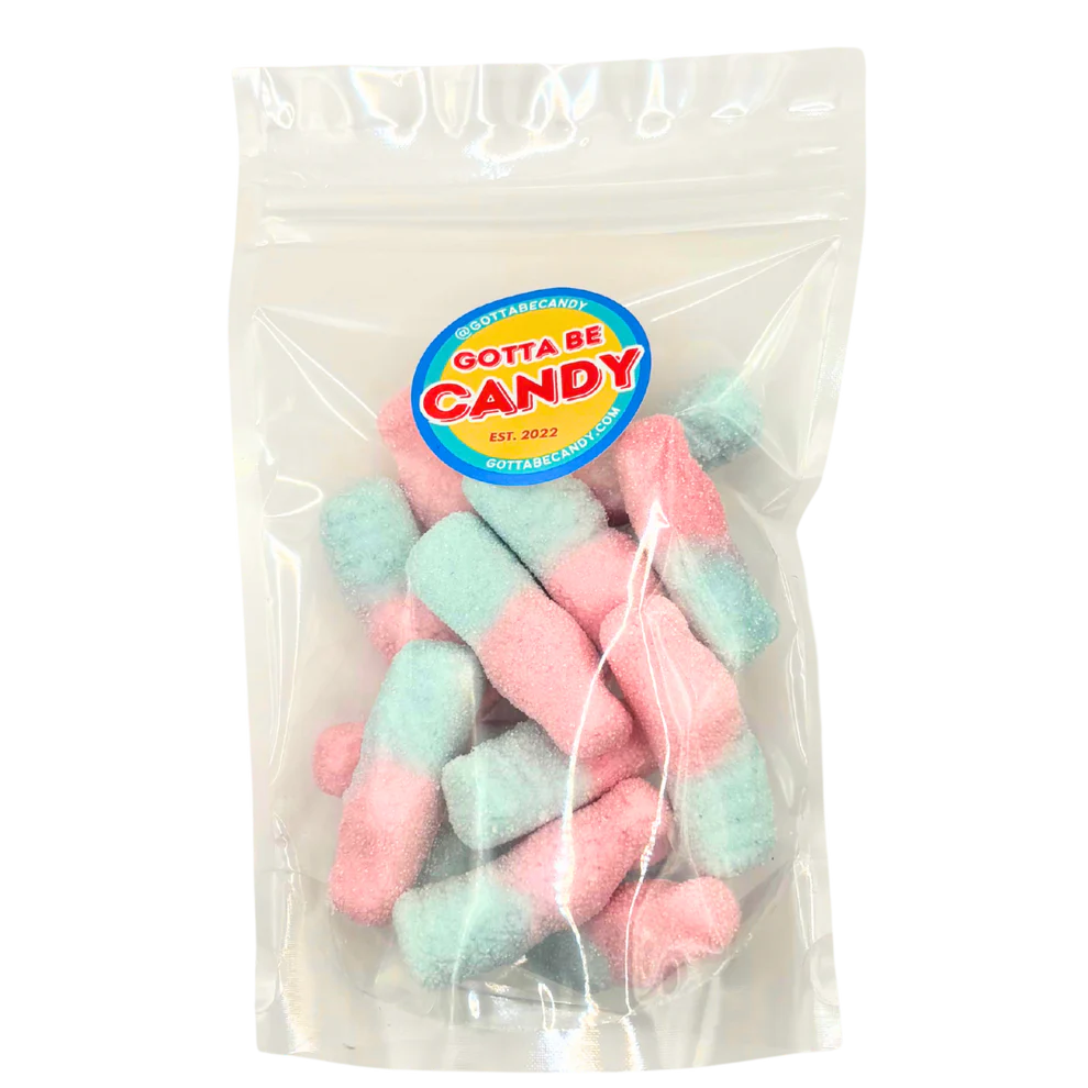 Freeze Dried Bubble Gum Bottles 50g