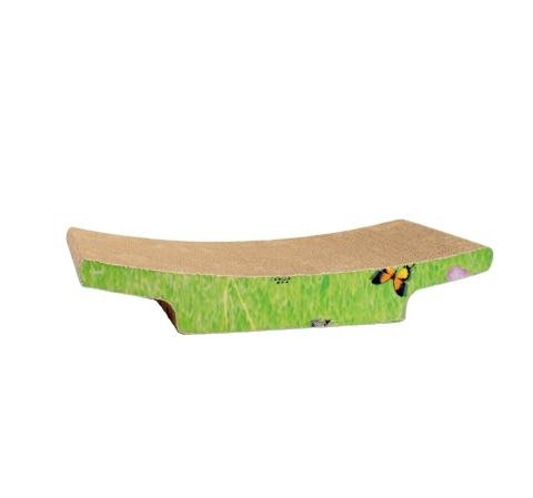 long cat scratcher upper rocker cat toy