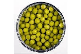 Fresh green peas